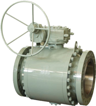 ANSI forged trunnion ball valve