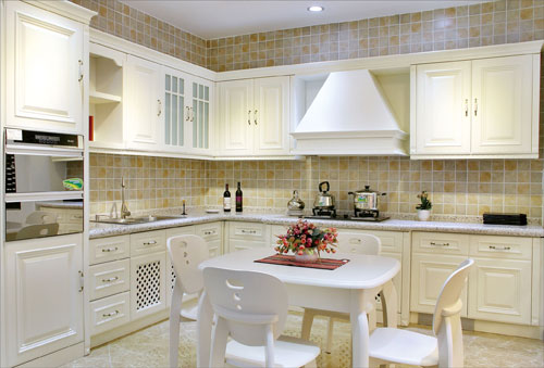 YALIG Blister / PVC Kitchen Cabinet