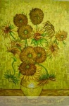 Sunflower (1888) van gogh paintings - van gogh art