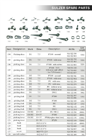 rapier heads(grippers)