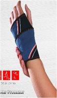 Color stripes design Color  four needles wrist support
