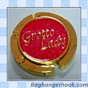 custom logo bag hanger