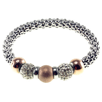 Stainless steel chain bracelet