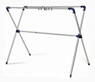 Drying rack specification: Open Size:73×58×158 Cm Material: stainless steel Tube Size:Ø22/16/9mm Packing:1piece/box,8pieces/ctn G/N Weight:N2.6kgs/piece Carton Size:74*58*34=0.146cbm Loading Qty:1530/20