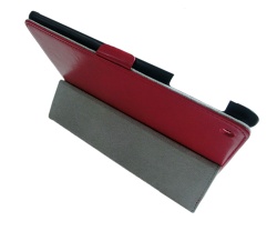 PU leather book case for mini ipad