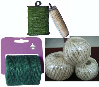Jute/sisal/dyed twine - Jute/sisal/dyed twin