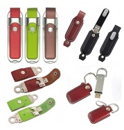 Leather usb flash drive