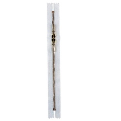 HHH GOLDEN BRASS O Type Zipper - GBZ