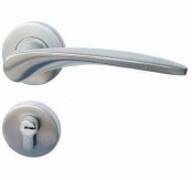 Lever interior door locks