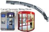 [MW] curved automatic sliding doors