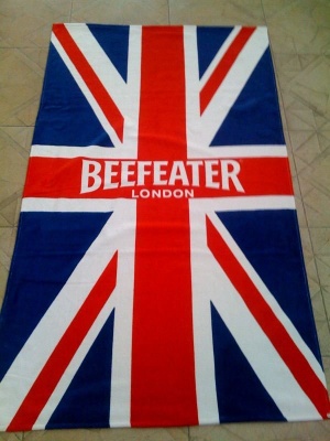 cotton reactive printed velour beach towels - TT001