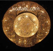 ceiling crystal lamp