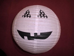paper lantern for halloween