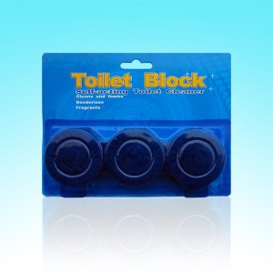 Automatic Blue Bubble Toilet Blocks Deodorizer