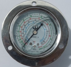 refrigeration pressure gauge