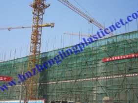 High Quality HDPE plastic GREEN Construction safety net