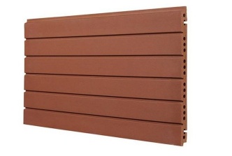 Groove terracotta panel