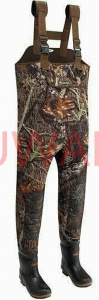 Men camo neoprene chest fishing wader