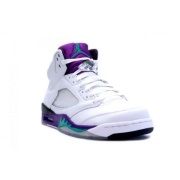 314259-131 Air Jordan 5 Retro Grapes White Grape Ice Emerald