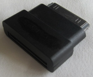 30-pin Pass Through Adapter for Apples iPhone, iPod and iPad - SNY4832