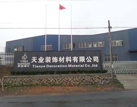 zhe jiang yiwu tianye decoration material co.,ltd