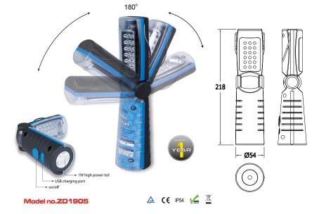 18+1LED Flexible Work Lamp