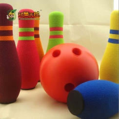 soft funy mini bowling set for kids