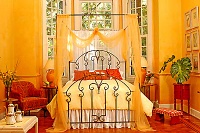 Home Decorative Canopy Metal Bed