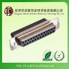 DB25 female crimp housing d-sub crimp type connector