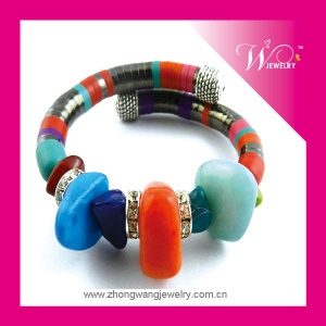 Fashion Crystal Wrap Bangle Bracelet