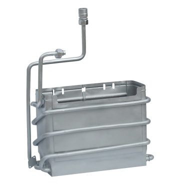 heat exchanger in aluminum-6L