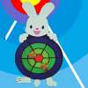 Rabbit dart board