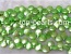 Genuine 16 inch 12*13mm green coin pearl loose beads