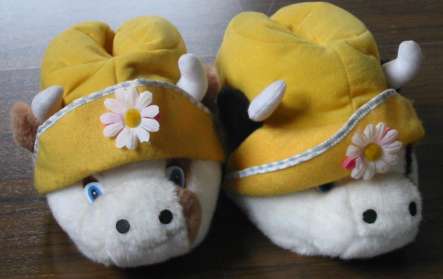 plush slipper