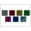 LED screen-wall lamp