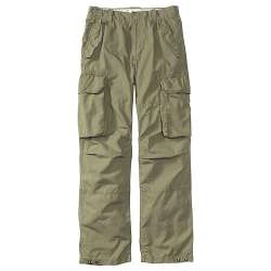 Men's Loose Fit Canvas Cargos