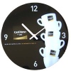 Glass Wall Clock