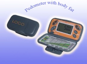 Pedometer with Radio