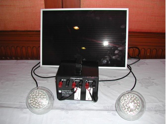 SOLAR LED HOME LIGHT - SET LED 02