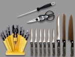 12pcs Knife Set Wooden Block - FW-C107