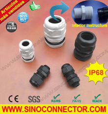MG Type Nylon Dome Cable Gland (Holkkitiiviste. Wurgwartels. Presgarnituri. Prensa Cabos)