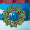 wreath sun catcher
