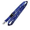 Silk screen printing lanyards