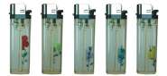 7.7cm disposable flower lighter