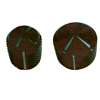Machine Aluminum & Shell Knobs - ST-11