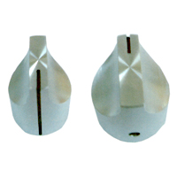 Machine Aluminum & Shell Knobs