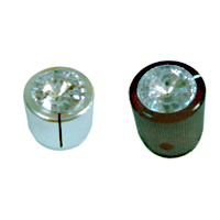 Machine Aluminum & Shell Knobs