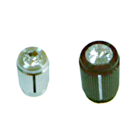 Machine Aluminum & Shell Knobs