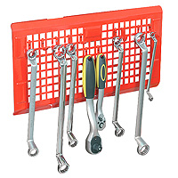 Magnetic Tool Rack W/ Hooks
