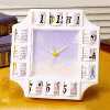 Multi Function Clock W / Revolving Cubes